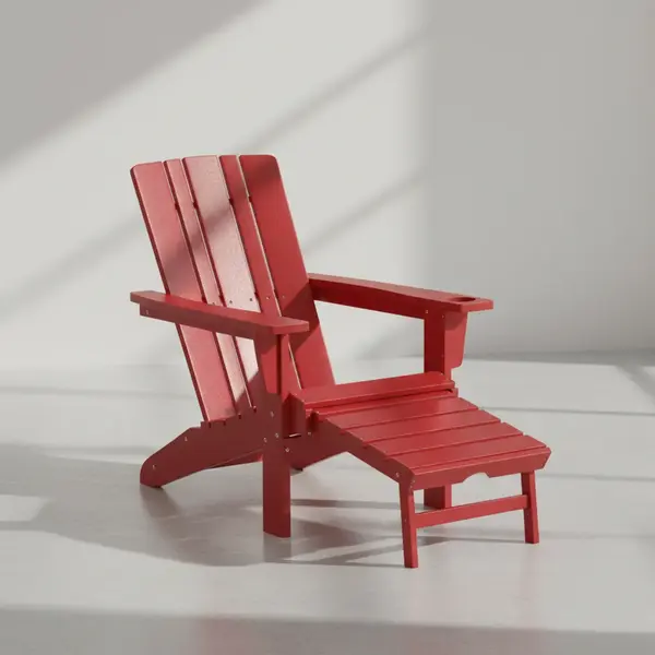 Flash Furniture LE-HMP-1045-110-RD-GG