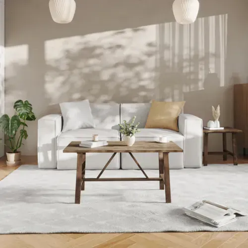 Flash Furniture LFS-2013-RSTBRN-GG