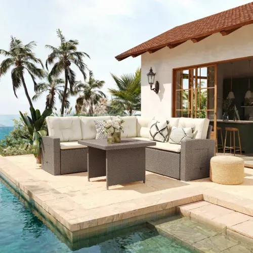 Flash Furniture LTS-SET-02023-BG-BR-GG