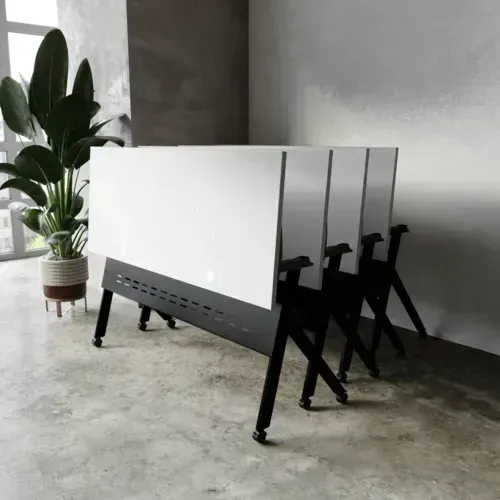 Flash Furniture MT-M6024-Y-LEG-GRYBLK-GG