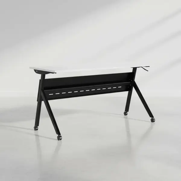 Flash Furniture MT-M6024-Y-LEG-WHTBLK-GG