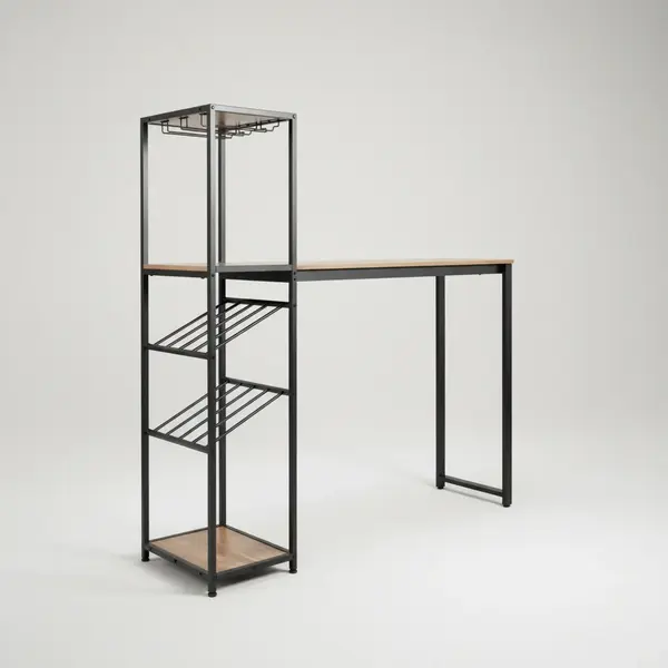 Flash Furniture NAN-F-HY-B23102-BLKBRN-GG