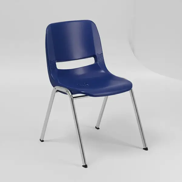 Flash Furniture RUT-14-NVY-CHR-GG