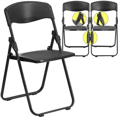 Flash Furniture 2-RUT-I-BLACK-GG