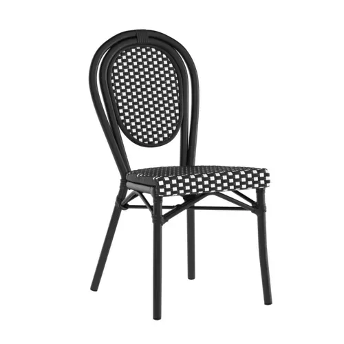 Flash Furniture SDA-AD642002S-BKWH-BK-GG