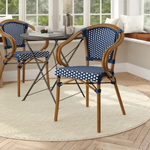 Flash Furniture SDA-ADS642142-NVYWH-NAT-GG