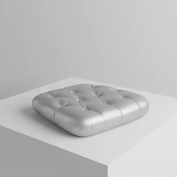 Flash Furniture SZ-TUFT-SIL-GG