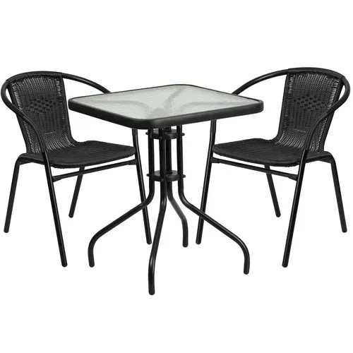 Flash Furniture TLH-0731SQ-037BK2-GG