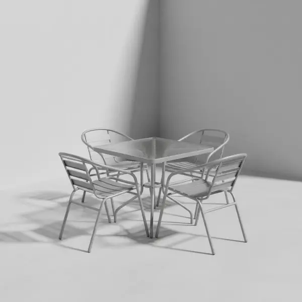 Flash Furniture TLH-0732SQ-017CSV4-GG