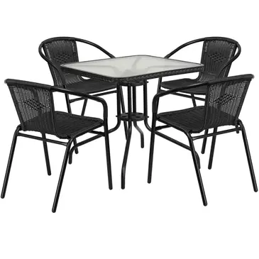 Flash Furniture TLH-073SQ-037BK4-GG