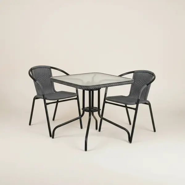 Flash Furniture TLH-073SQ-037GY2-GG