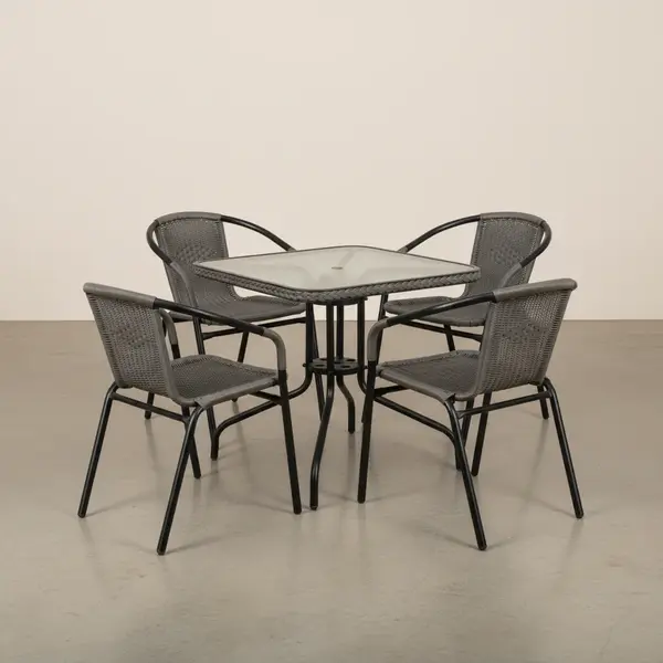 Flash Furniture TLH-073SQ-037GY4-GG