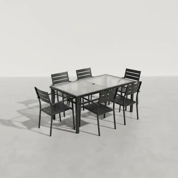 Flash Furniture TLH-089REC-017CBK6-GG