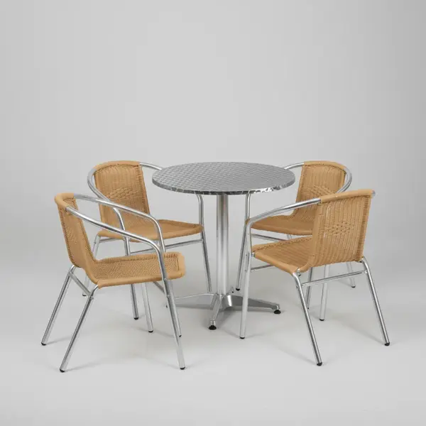 Flash Furniture TLH-ALUM-28RD-020BGECHR4-GG