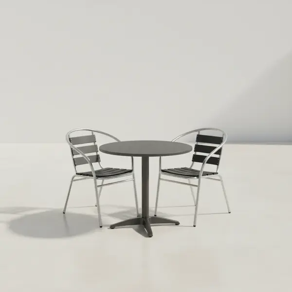 Flash Furniture TLH-ALUM-32RD-017BK4-GG