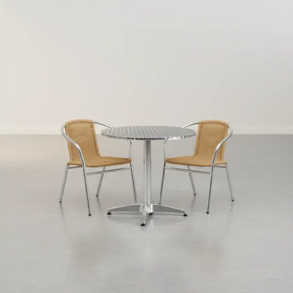 Flash Furniture TLH-ALUM-32RD-020BGECHR2-GG