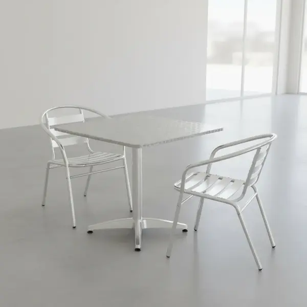 Flash Furniture TLH-ALUM-32SQ-017BCHR2-GG