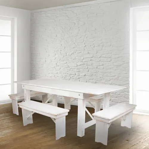 Flash Furniture XA-B-40X12-WH-GG