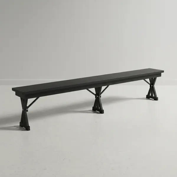 Flash Furniture XA-B-96X12-L-XLEGS-BW-GG