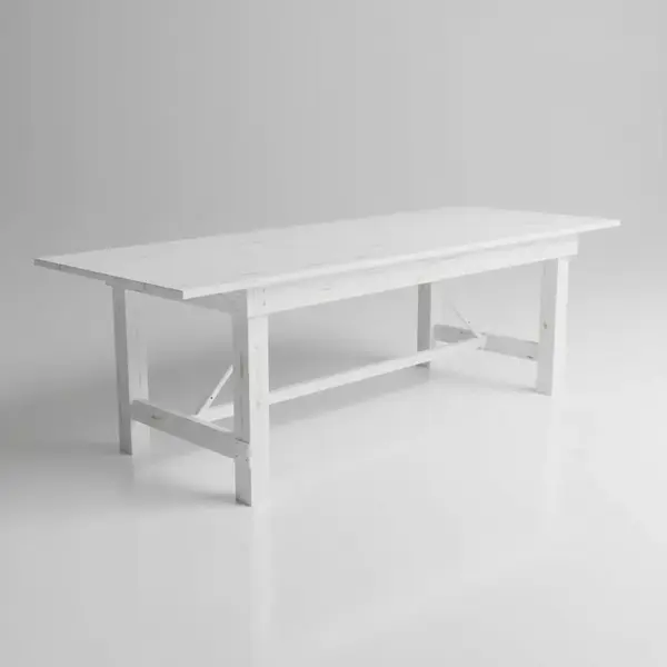 Flash Furniture XA-F-96X40-WH-GG