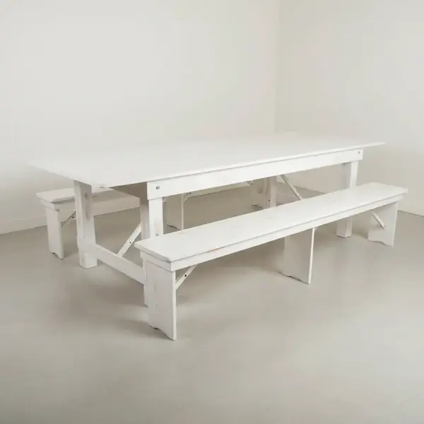 Flash Furniture XA-FARM-6-WH-GG