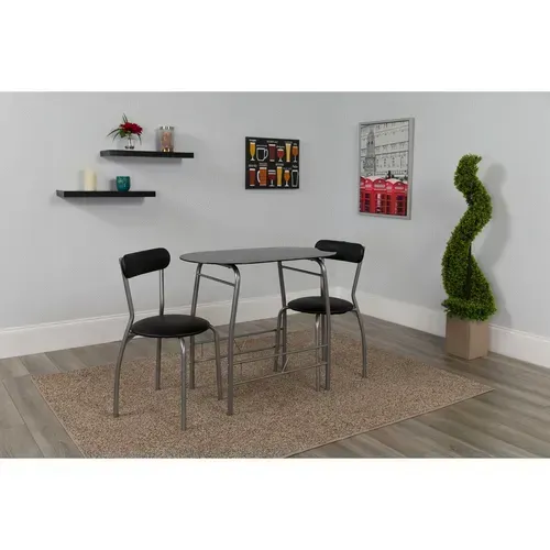 Flash Furniture XM-JM-A0278-1-2-BK-GG