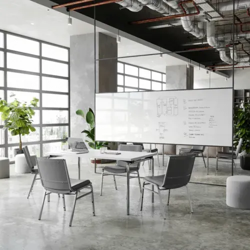 Flash Furniture XU-60153-GRY-VYL-GG