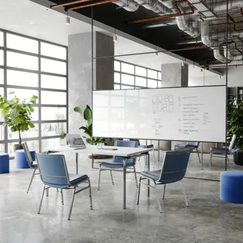 Flash Furniture XU-60153-NVY-VYL-GG