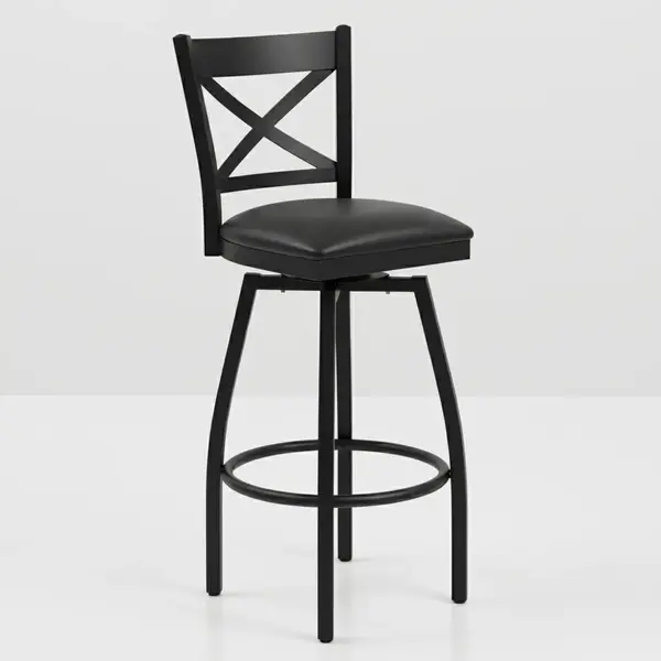 Flash Furniture XU-6F8B-XSWVL-BLKV-GG