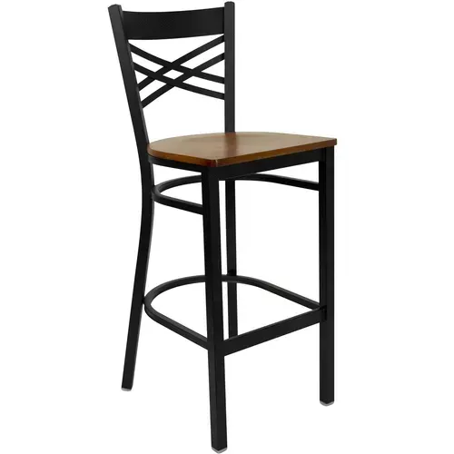 Flash Furniture XU-6F8BXBK-BAR-CHYW-GG