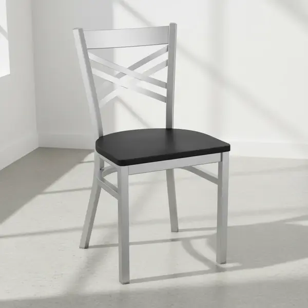 Flash Furniture XU-6FOB-CLR-BLKW-GG