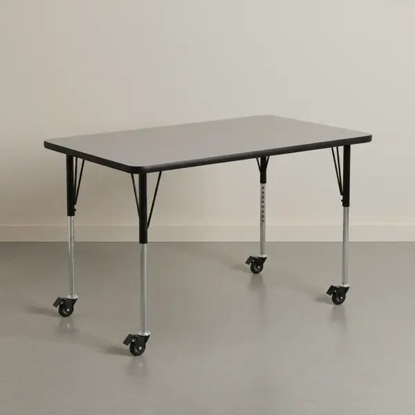 Flash Furniture XU-A2448-REC-GY-H-A-CAS-GG