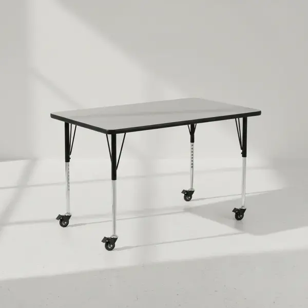 Flash Furniture XU-A2448-REC-GY-T-A-CAS-GG