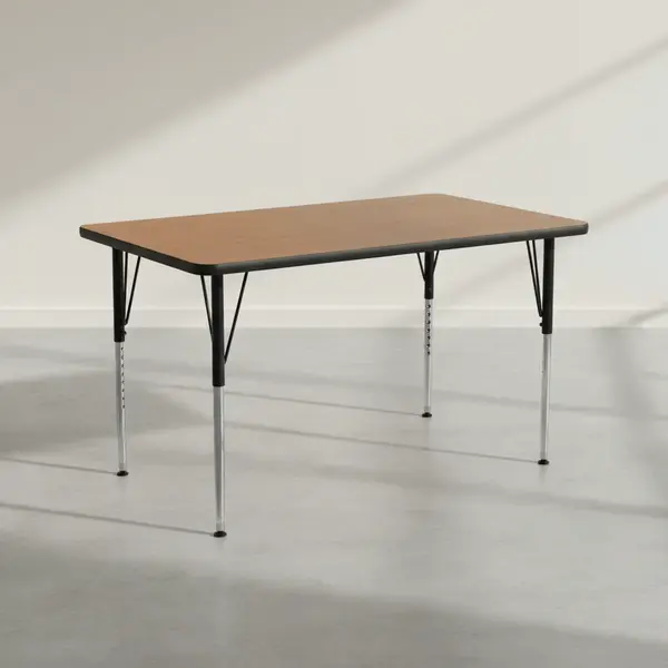 Flash Furniture XU-A2448-REC-OAK-H-A-GG