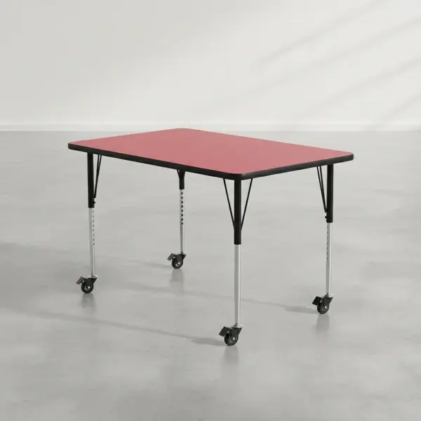 Flash Furniture XU-A2448-REC-RED-H-A-CAS-GG