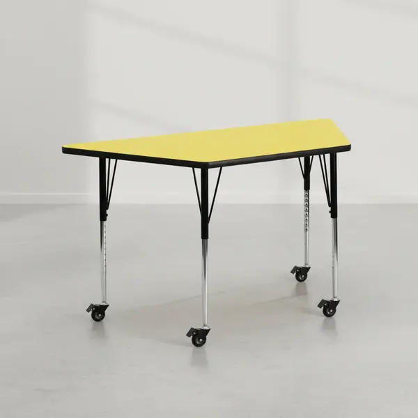 Flash Furniture XU-A2448-TRAP-YEL-H-A-CAS-GG