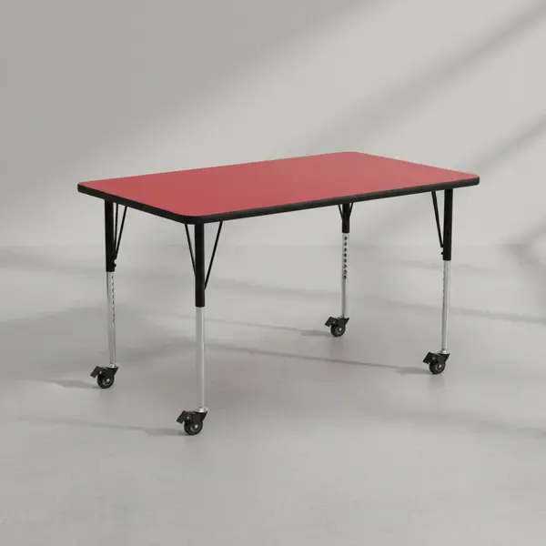 Flash Furniture XU-A2460-REC-RED-H-A-CAS-GG