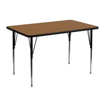Flash Furniture XU-A3048-REC-OAK-T-A-GG