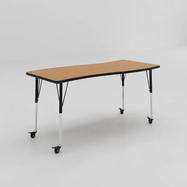 Flash Furniture XU-A3060-CON-OAK-T-A-CAS-GG