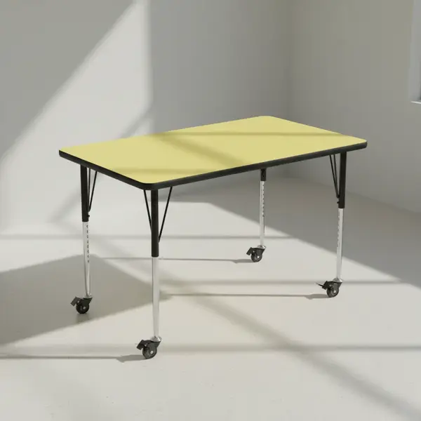 Flash Furniture XU-A3060-REC-YEL-T-A-CAS-GG