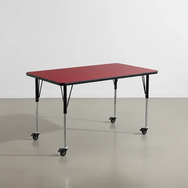 Flash Furniture XU-A3072-REC-RED-T-A-CAS-GG