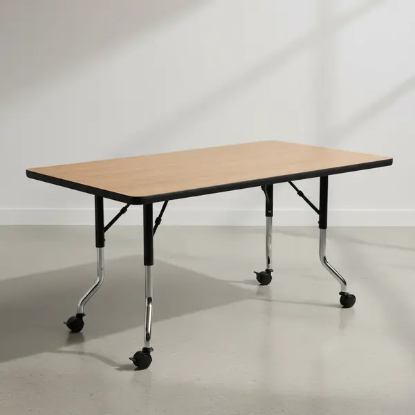 Flash Furniture XU-A3672-REC-OAK-H-A-CAS-GG