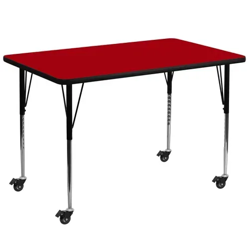 Flash Furniture XU-A3672-REC-RED-T-A-CAS-GG
