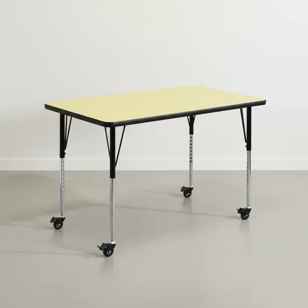 Flash Furniture XU-A3672-REC-YEL-T-A-CAS-GG