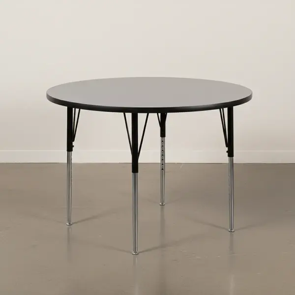 Flash Furniture XU-A42-RND-GY-H-A-GG