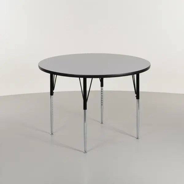 Flash Furniture XU-A42-RND-GY-T-A-GG