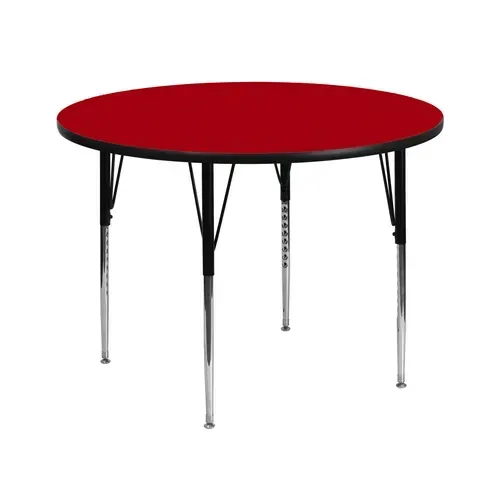 Flash Furniture XU-A42-RND-RED-T-A-GG