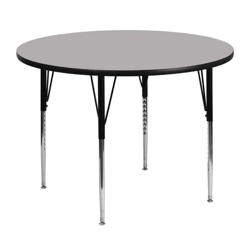Flash Furniture XU-A48-RND-GY-T-A-GG