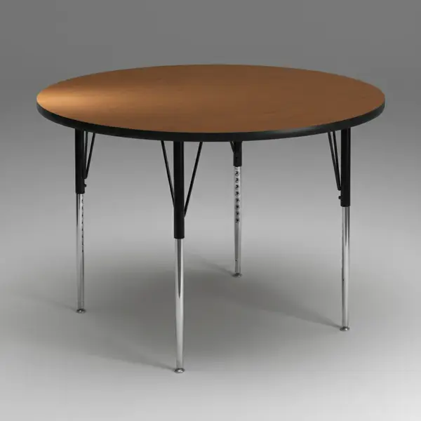 Flash Furniture XU-A48-RND-OAK-H-A-GG