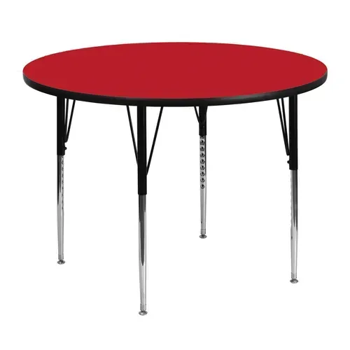 Flash Furniture XU-A48-RND-RED-H-A-GG